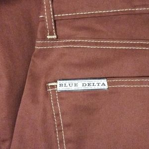 Holland & Sherry Blue Delta Men's Pants